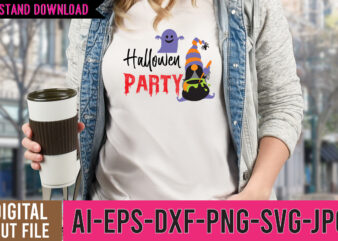 Halloween Party SVG Design,Halloween Party Tshirt Design On Sale