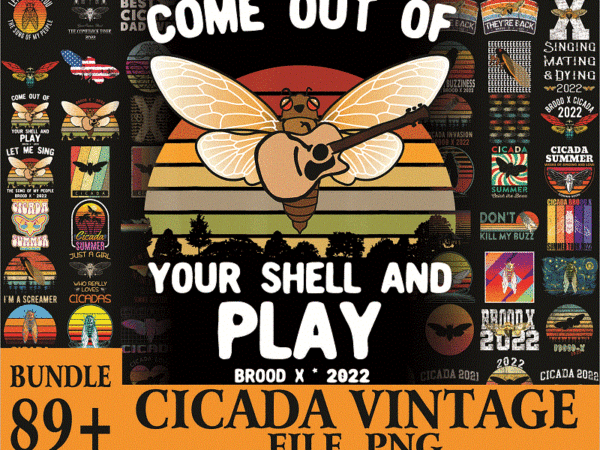 Bundle 89 cicada brood x 2021 png, brood x png, cicada vintage 2021 png, cicadas png, cicada print, cicada eastern brood x, digital download 1024476011 t shirt template