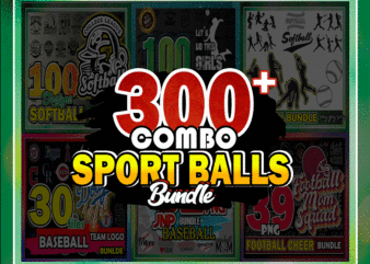 COMBO 300+ Sport Balls Bundle, Baseball SVG, Softball Player, Baseball Team Logo, Football Cheer Png, Volleyball Quotes SVG, Digital Download CB933614854