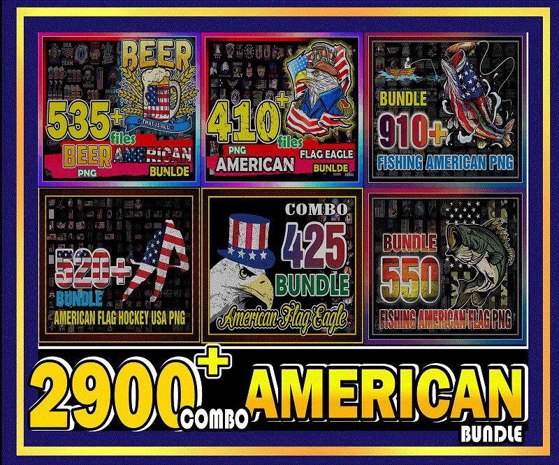 Combo 2900+ American PNG Bundle, American Flag Hockey USA png, Beer American flag, Fishing American Flag Vintage, 4th of July PNG, Fathers Day CB1007227130