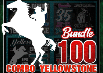 Combo 100+ Yellowstone SVG Bundle, Beth Dutton Svg, Tv Shows Svg, Yellowstone svg png dxf, Cricut File, Clip Art, Digital Download CB1019134239
