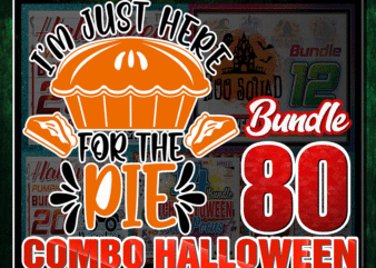 Combo 80+ Designs Halloween SVG, Hocus Pocus Svg, Halloween Witch SVG Bundle, Halloween SVG, Pumpkin svg, Halloween Shirts, Digital Download CB722917088