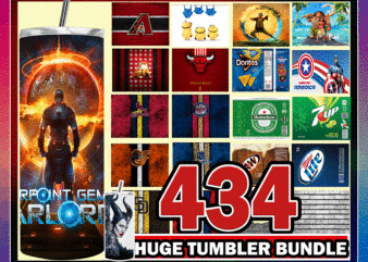 434-Huge Tumber Bundle 20oz Skinny Straight & Tapered Bundle, Bundle Template for Sublimation, Full Tumbler, PNG Digital Download 1000796046