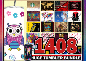 1408-Huge Tumber Bundle 20oz Skinny Straight & Tapered Bundle, Bundle Template for Sublimation, Full Tumbler, PNG Digital Download 1000796046