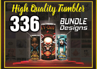 336 High Quality Tumbler Designs 20oz Skinny Straight Bundle, Bundle Template for Sublimation, Full Tumbler Wrap, PNG Digital Download 1001247386