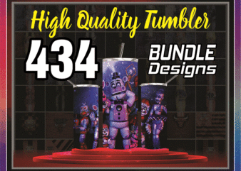 434 High Quality Tumbler Designs 20oz Skinny Straight Bundle, Bundle Template for Sublimation, Full Tumbler Wrap, PNG Digital Download 1001247386