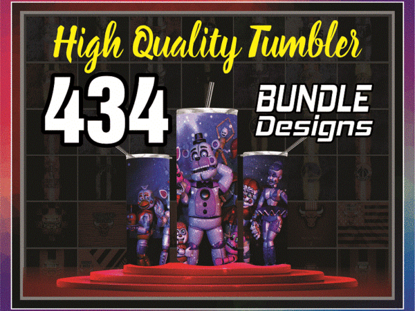 434 high quality tumbler designs 20oz skinny straight bundle, bundle template for sublimation, full tumbler wrap, png digital download 1001247386