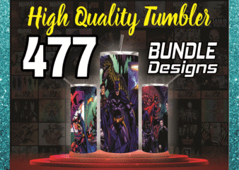 477 High Quality Tumbler Designs 20oz Skinny Straight Bundle, Bundle Template for Sublimation, Full Tumbler Wrap, PNG Digital Download 1001247386