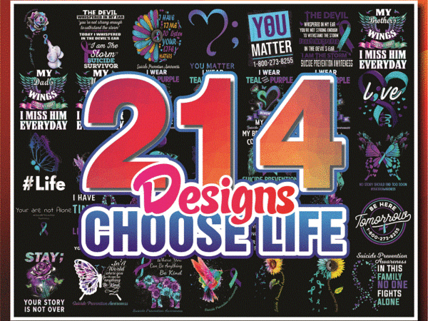 214 designs choose life png, suicide prevention, suicide prevention day, png for shirts, digital file, instant download 976413434 214 designs choose life png, suicide prevention, suicide prevention day, png for shirts, digital file, instant download 976413434