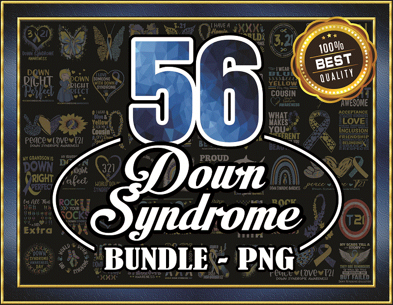 Bundle 56 Bundle Down Syndrome Png, World Down Syndrome Day Png, Blue And Yellow Ribbon, Down Syndrome Awareness Png, Down Syndrome Mom. 977594599