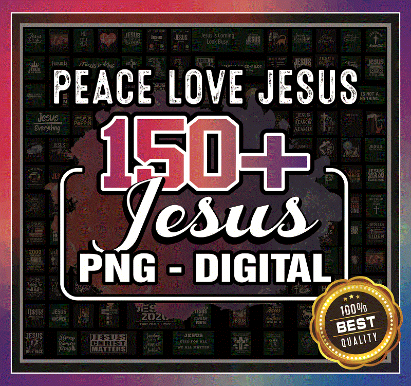 150+ Peace love Jesus Png Bundle, Jesus Png, Jesus Sublimation PNG, Peace love Jesus Leopard Digital Png, Cross Digital, Digital Download 982503427