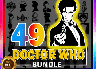 49 Designs Dr Who digital files for cricut, Dr Who clipart, Dr Who svg, dxf, png, Dr Who silhouette bundle, Dr Who movie, Digital Download 984290674