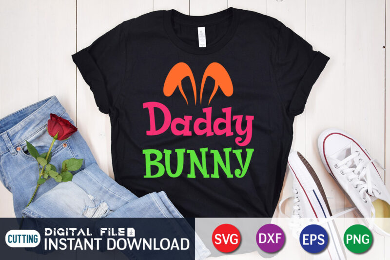 Family Easter Bunny SVG Bundle, Easter svg bundle t shirt vector graphic