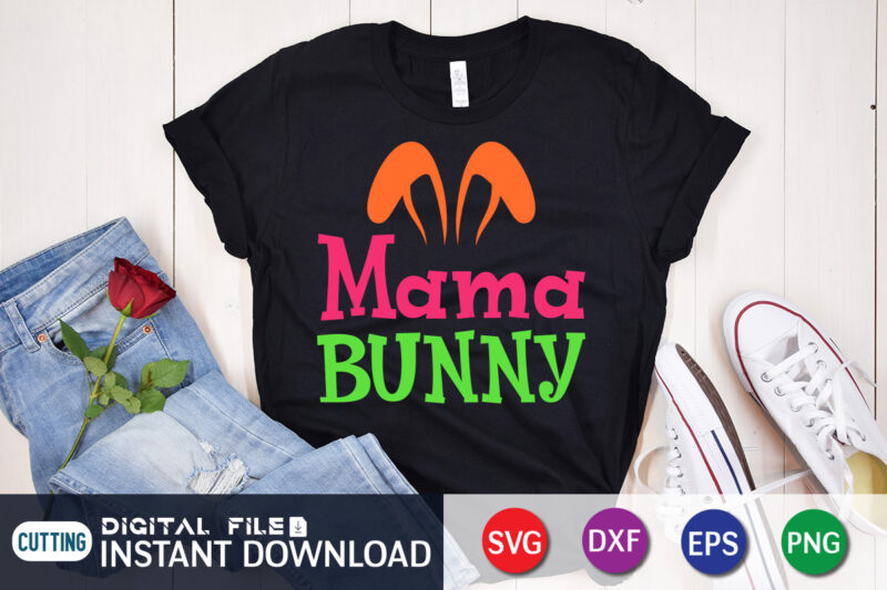 Family Easter Bunny SVG Bundle, Easter svg bundle t shirt vector graphic