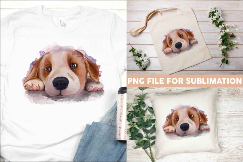 Funny dog watercolor sublimation bundle, dog illustration clipart bundle, dog bundle, dog t shirt designs png