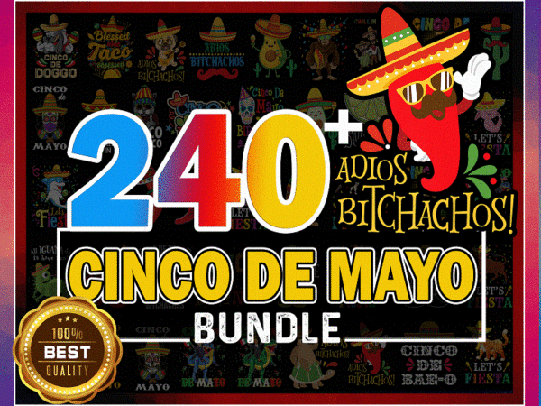 Combo 240+ cinco de mayo png, unicorn png, mustache png, mexican png, cinco de mayo png, cactus with unicorn, mexican clip art png 997466986 t shirt vector file