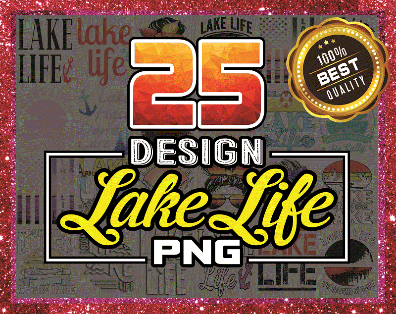 25 Design Lake Life Mom Bun Hair Summer Sunglasses Headband Mom Life PNG Sublimation Design Download, Flat lake life, Png file sublimation 998464059