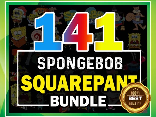 141 spongebob squarepants clipart- png images digital, clip art, instant download, graphics transparent background scrapbook 961655348