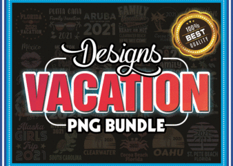 Vacation Png Bundle, Family Vacation, Family Summer Vacation, Spring Break Png, Beach Vacation Png, Quarantine Vacation Png, Vintage Beach 1000379633