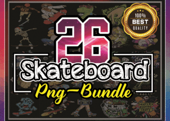 26 Bundle Skateboard Png, Skeleton Skateboard Png, Skateboarding Png, Skating Astronaut, Skateboarder Gift, vintage Skateboarding Png. 955114311