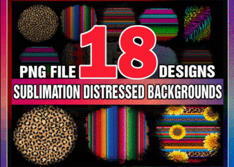 18 Designs Sublimation Distressed Backgrounds, PNG files Plus 1 FREEBIE, Sublimation graphic design, PNG File digital download 1006077846