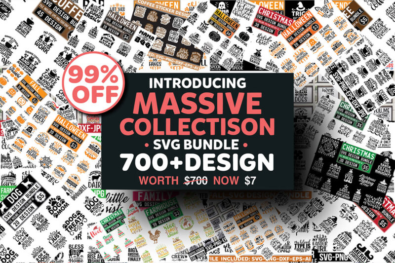 Massive Collection SVG Bundle Vol-2