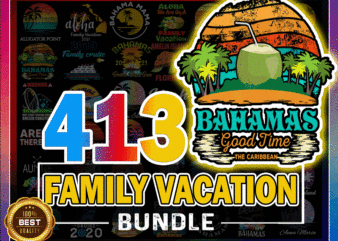 413 Designs Family Vacation PNG Bundle, Summer Beach Vacation 2021, Family spring break, Vacation, Family Member, Summer, Digital Download 1011273814