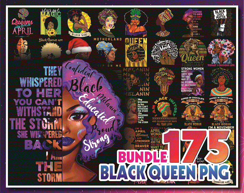 175 Designs Black Queen PNG ,Black Queen Png, Black Girl Art, Afro Women Png, Black Women Strong, Black Girl Png, African Woman, Digital PNG 1013072241