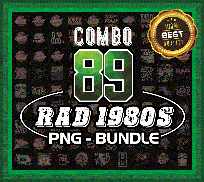 Combo 89 Rad 1980s PNG, Totally Rad 1990s, Miss The 80s Png, Retro Neon Png, 80s Rainbow Png, 90s Retro Png, Totally Rad PNG, I Love 80s Png 1017919501