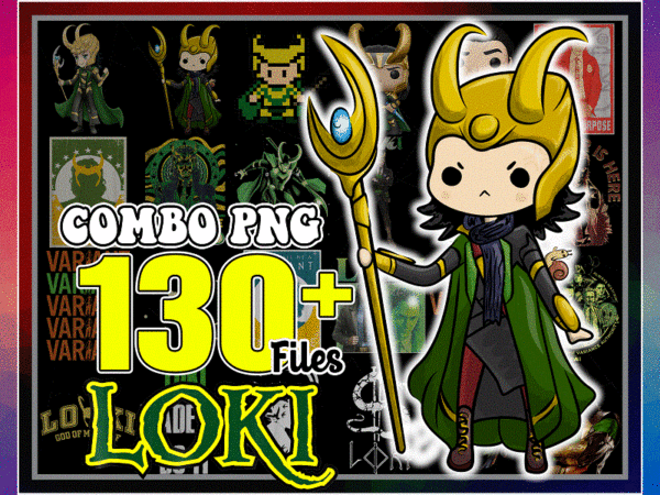 Combo 130+ loki bundle, loki chibi, loki symbol, variant, loki marvel, the avengers, funny loki quotes, loki is the best, digital download 1028086910 t shirt vector file
