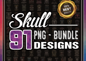 Bundle 91 designs Skull Png, Skull digital, Fife for cut, Cut File Cricut, Skull clipart, Digital Download 960807354