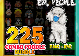 Combo 225 Poodle PNG/JPG Bundle, Warning Poodle, Silhouette dog png, Printable Poodle, Poodle Training, Poodle Mom, Digital Download 1035891735
