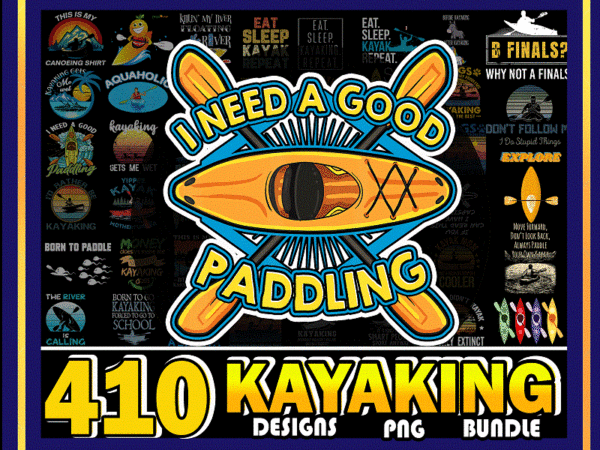 410 designs kayaking png bundle, retro vintage kayak lover, vintage retro kayaking gets me wet, vintage kayak, kayak gift, instant download 1038691411