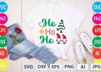 Ho Ho Ho,tshirt design,gnome sweet gnome svg,gnome tshirt design, gnome vector tshirt, gnome graphic tshirt design, gnome tshirt design bundle,gnome tshirt png,christmas tshirt design,christmas svg design,gnome svg bundle