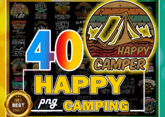 40 Designs Happy Camping PNG Bundle, Happy Camper Png, Queen of Camper, Best Campest png, Truck Camping png, Camping Lover, Instant Download 963420516