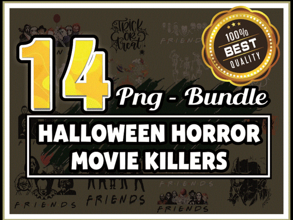 14 halloween horror movie killers png bundle, horror characters friends png, horror friends png, scary friends png, halloween friend png 866826266