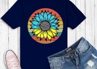 Ukraine Flag Sunflower Vintage Shirt Ukrainian Support Lover TShirt design svg, Ukraine Flag, Sunflower, Vintage Shirt, Ukrainian Support, Lover TShirt design vector,