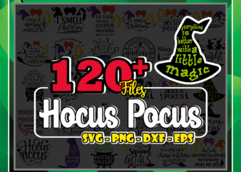 120+ Hocus Pocus Svg Bundle, Black Cat Only, Sanderson Sister Svg, Hocus Pocus Svg, Hocus Pocus png, Halloween Svg, I Smell Children Svg 891746525