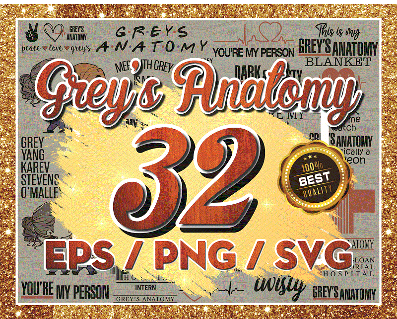 Bunde 32 Grey’s Anatomy svg, Greys Anatomy svg png dxf, Greys Anatomy svg, Cut fies, Greys Anatomy Cipart, MusicArtStore Digital Download 1015515789