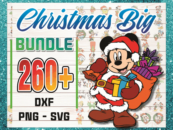 260+ christmas big svg bundle, christmas svg bundle, cricut file, christmas svg, disney svg bundle, big svg bundle, svg christmas, disney svg 894132778