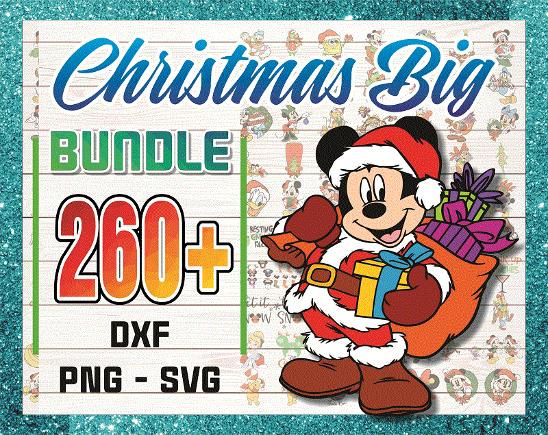 260+ Christmas Big Svg Bundle, Christmas Svg Bundle, Cricut File, Christmas Svg, Disney Svg Bundle, Big Svg Bundle, Svg Christmas, Disney Svg 894132778