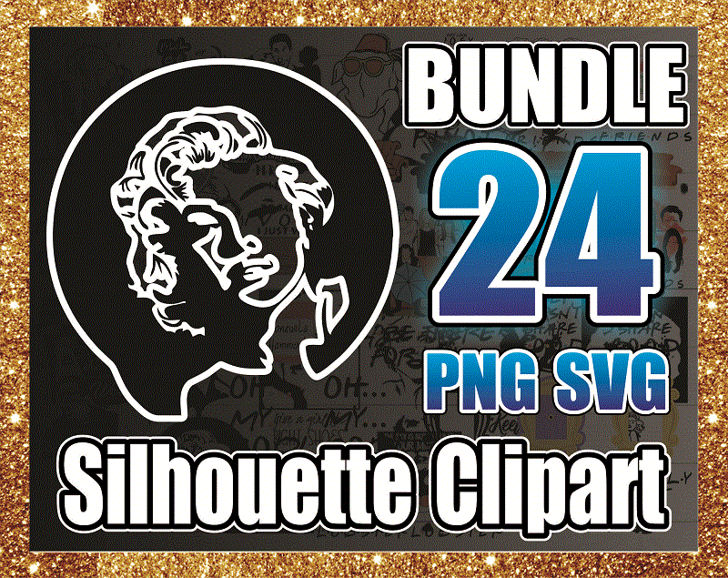 Bundle 24 Silhouette Clipart, Marilyn Monroe Png, Svg, Drawn Marilyn Monroe Png, Marilyn Monroe’s Portrait, Sexy Lip, Silhouette Svg, Png 1016695768