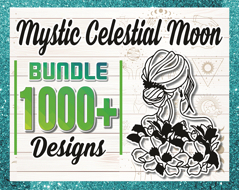 1000+ Mystic Celestial Moon Mystical svg, Crystal Moon svg, Celestial svg, Moon Phase svg, Moon Cat svg, Mystic Cat svg, Svg Files for cricut, 1038165680