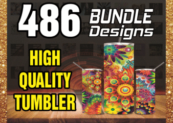 486 High Quality Tumbler Designs 20oz Skinny Straight Bundle, Bundle Template for Sublimation, Full Tumbler Wrap, PNG Digital Download 1001247386