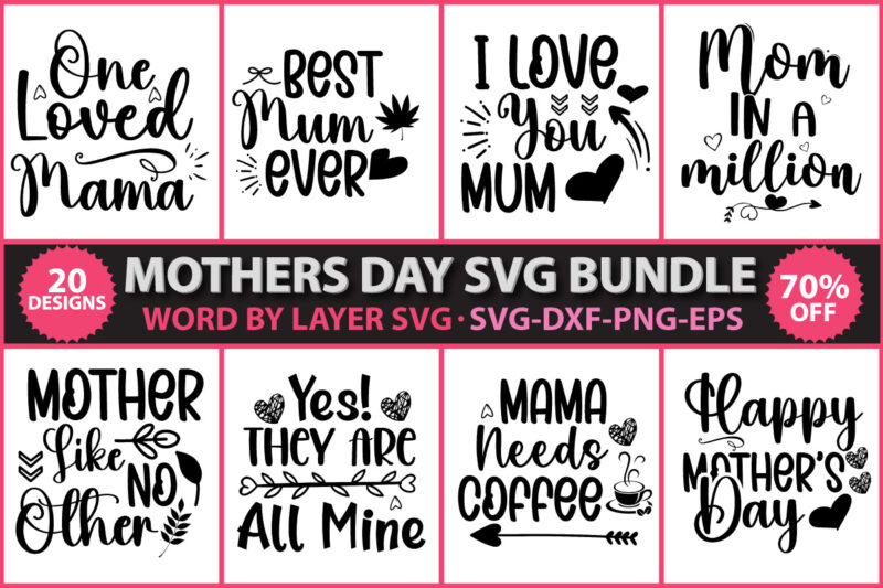 mothers day svg Blessed Mom SVG mama svg blessed mama svg Mom svg bundle mom life svg mom of boys girls svg mom quotes svg png