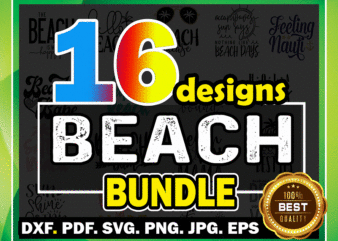 16 Beach Bundle Svg, Beach Shirts SVG, Beach, Salty Beach, Hola Beach, Eps dxf png, Summer Bundle Svg, Silhouette Cricut, Digital Download 967586060