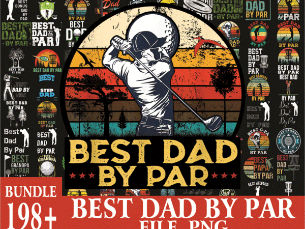 198 best dad by par vintage sunset golf shirt for men, dad png bundle, daddy png,birthday, father day png, gift for dad, digital download 1018349801