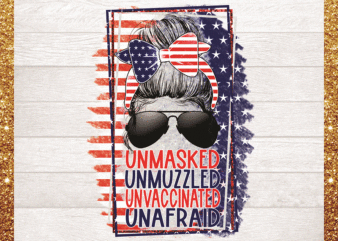 UNMASKED – Black Sunglasses – Flag Bow – Sublimation Design – Digital Download – Digital Download 1020975715