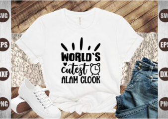 world`s cutest alam clook