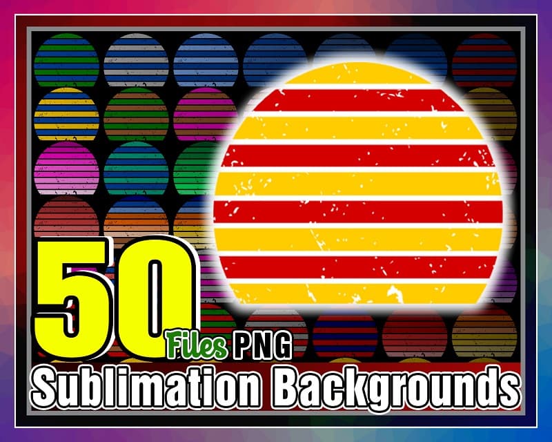 Bundle 50 Designs Sublimation Backgrounds Png, Horizon Backgrounds Png, Sublimation Backgrounds Png, Elements Png, Instant Digital Download 936281400